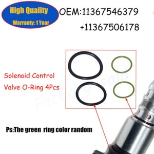 (4 piezas) Juego de sellos de caja solenoide de junta tórica Vanos para BMW E53 E60 E63 E64 E65 E66 E70 - Imagen 1 de 4