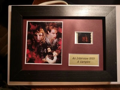 EVERYBODY WANTS 1 Interview with a Vampire 6" x 4" Genuine 35mm Film Cell Display Framed/Unframed