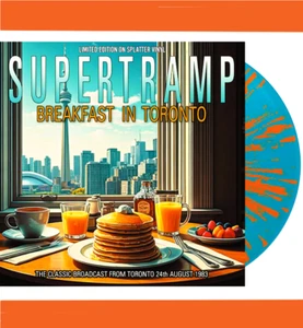 SUPERTRAMP BREAKFAST IN TORONTO LIMITED NUMBER - SplatterVinyl ClassicBroadcast - Picture 1 of 5