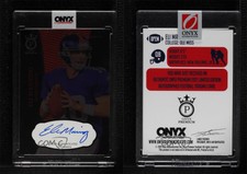 2021 Onyx Premium Auto Gold Eli Manning #OPEM Auto