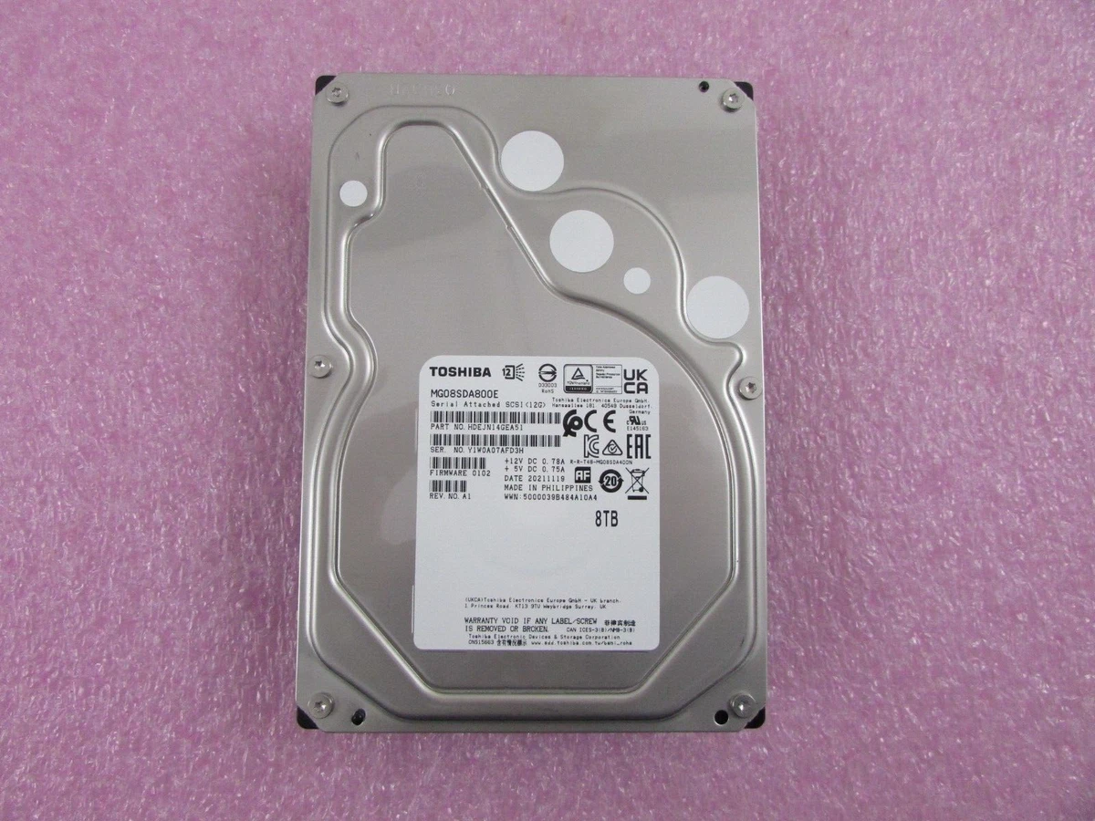 Toshiba 7200 RPM 8TB Internal Hard Disk Drives for sale | eBay