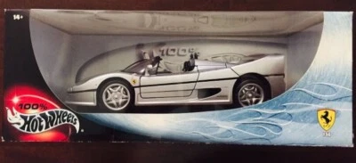 Hotwheels Ferrari F50 Silver 1:18 Scale - Image 1 of 4