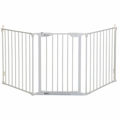 Dreambaby L2022BB Newport Adapta 33,5 a 79 pulgadas puerta de seguridad para bebés y mascotas, blanca Foto 1 de 4