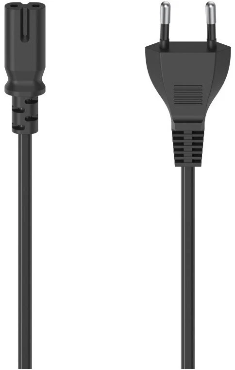 Hama Netzkabel Eurostecker 1 5m schwarz Kabel