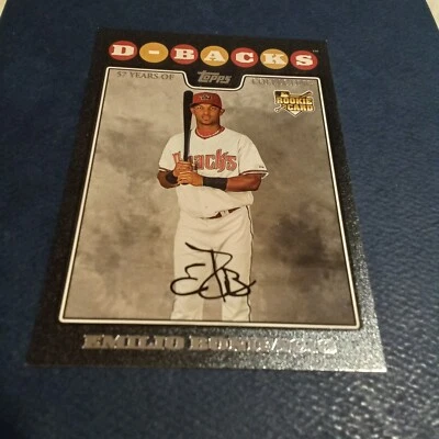 2008 Topps Black 259 Emilio Bonifacio Rookie 43/57 - Image 1 of 3