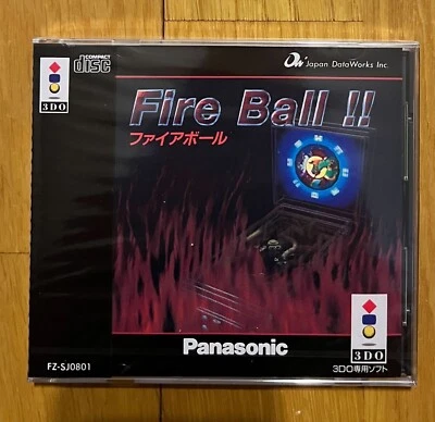 Fire Ball !! 3DO Japan Panasonic New Sealed! 1994 - Image 1 of 4