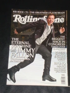 Rolling Stone magazine 2011, Jimmy Fallon, Bruno Mars, Kid rock, Tom Brady, RARE - Picture 1 of 1