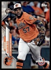 2020 Topps Opening Day Base #103 Hanser Alberto - Baltimore Orioles