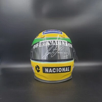 Casco Bell Original 1994 Visera Firmada Ayrton Senna Montada Desgarro AS-03148 Foto 1 de 4