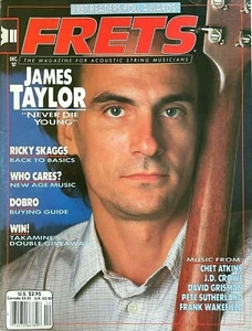Frets Magazine December 1987 James Taylor Ricky Skaggs Dobro Buying Guide & More - Picture 1 of 1