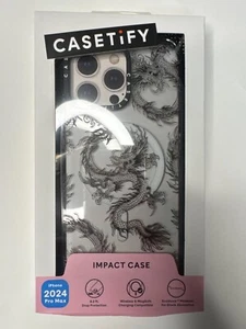 CASETiFY Impact Case with MagSafe for Apple iPhone 16 Pro Max Year of the Dragon - Zdjęcie 1 z 4