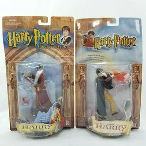 Lot of 2 Unopened Harry Potter Action Figure Cast a Spell & Quidditch Team Figs - Picture 1 of 10
