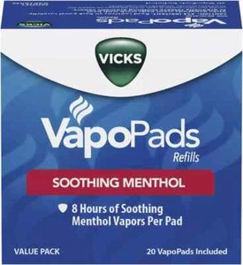 Vicks Vapopads, 20 Count – Soothing Menthol Vapor Pads for Vicks Humidifiers - Picture 1 of 2