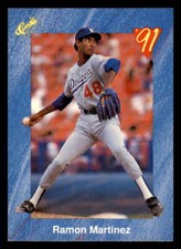 1991 Classic I  #T52 Ramon Martinez Los Angeles Dodgers