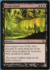 Death Cloud FOIL Darksteel NM Black Rare MAGIC MTG CARD (ID# 237750) ABUGames