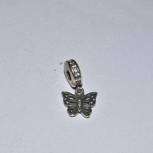 Pandora Love Takes Flight Butterfly Dangle Charm 791255CZ - Picture 1 of 1