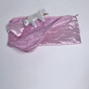 Only Hearts Club Princess Pink Sparkly Sleeping Bag Pillow Unicorn Plush RARE - Picture 1 of 7