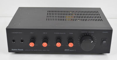 Radio Shack MPA-31 20 Watt PA Amplifier Model 32-2041 TESTED WORKS! - Image 1 of 4