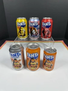 Fanta (2025) HORROR Set of 6 Full Cans Michael Myers Grabber Chucky Freddie NEW - Picture 1 of 1