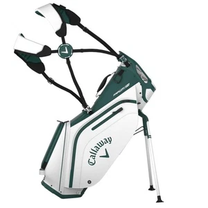 Fairway 14 Stand Bag (Forest/White) - Picture 1 of 5