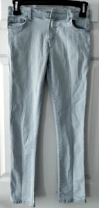 The Children’s Place Girls Light Blue Adjustable Waist Skinny Jeans Size 12 - Picture 1 of 4