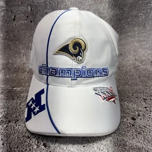 Vintage Hat St. Louis Rams NFC Champions OSFA Reebok Super Bowl XXXVI Cap - Picture 1 of 6
