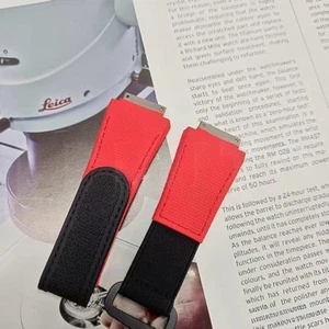 Correa de reloj híbrida mediana roja para Richard Mille RM011 RM11-03 M - Imagen 1 de 12