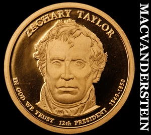 2009-S Zachary Taylor Presidential Dollar - Choice Gem Proof Lustrous #E5371 - Bild 1 von 2