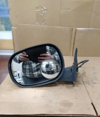 Dodge Ram 1500 2000 2001 2 puertas SLT lado del conductor izquierdo eléctrico espejo retrovisor de puerta negro Foto 1 de 4