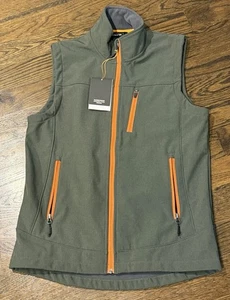 CHALECO SOFTSHELL ORVIS TECH OLIVA L Grande Pesca Caza Verde Trucha Vagabundo Hombre’s - Imagen 1 de 8