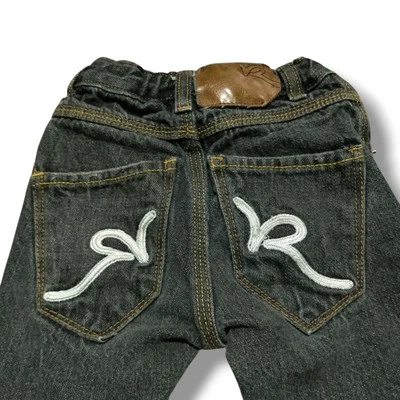 Винтажные черные джинсы для мальчиков 12 M Rocawear с карманами Y2K - Изображение 1 из 4
