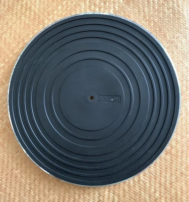Plato y tapete tocadiscos Denon DP-35F • Pieza OEM • De colección • Japón • Foto 1 de 4