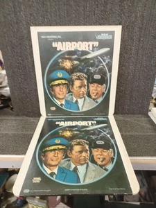 AIRPORT Vintage 1983 RCA Video Disc Universal 2 Discs - Picture 1 of 1
