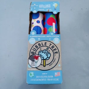 NEU Bubble Tree Kit Box 2 Aluminium Flaschen Stab Nachfüller Nachhaltige Lösung  - Bild 1 von 5