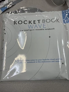 Rocketbook Wave Smart wiederverwendbares Notebook Cloud Connect 8 1/2" x 9 1/2", NEU - Bild 1 von 6