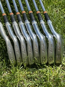 Vintage Arnold Palmer GOLDEN STANDARD Forged Iron Set 3,4,5,6,7,8,9,PW *READ* - Picture 1 of 13
