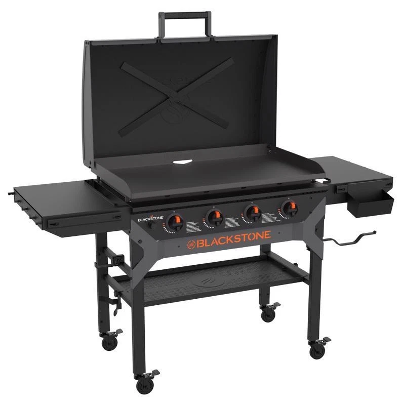 Blackstone 2310 36” Iron Forged Omnivore Griddle w/ Hood Powder Coated Steel