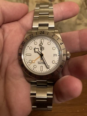 San Martin SN0054 GMT Men's Watch 39mm Japan NH34 Automatic 100M Sports Watch - Image 1 of 4