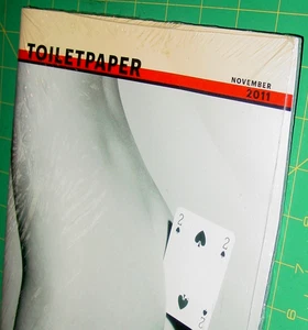 Toilet Paper Museum Paperback Cattelan Ferrari Art Magazine November 2011 Sealed - Bild 1 von 7