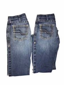 Ariat FR M5 Slim Straight Cat 2 blau feuerfeste Herrenjeans Größe 32 x 34 2 Stück - Bild 1 von 7