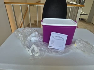 Mobiler Klick & Go Getränkespender / Wasserbehälter Tupperware, NEU 3L - Bild 1 von 5