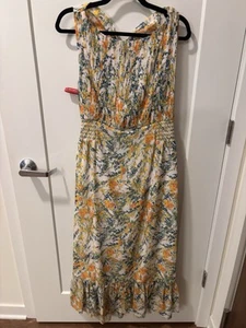 Sachin And Babi Anastasia Pleated Dress Size 8 - Picture 1 of 20