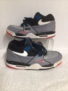 Nike Air Flight 89 Script Logo Pack Grey Mens Size 13 Sneakers CT1622-001 - Picture 1 of 10