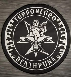 EMBROIDERED TURBONEGRO ROCK BAND JACKET BACK PATCH (Please Read Ad) - Picture 1 of 5