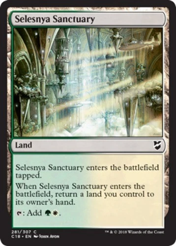 x4 Selesnya Sanctuary MTG Commander 2018 C M/NM, English - Image 1 of 1