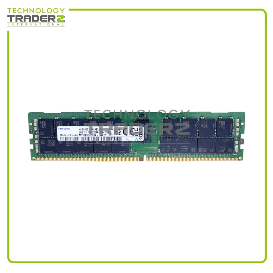 M393A8G40BB4-CWE Samsung 64 Go PC4-25600AA DDR4-3200 MHz ECC Dual Rank Mémoire - Photo 1/1