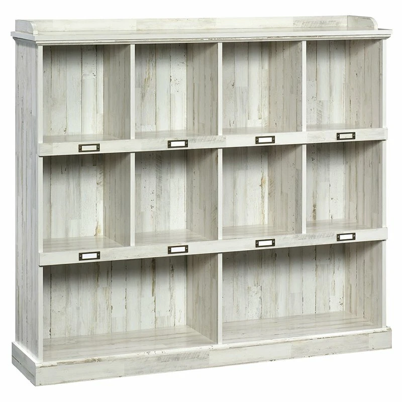 Sauder 423672 Barrister Lane Bookcase White Plank Finish