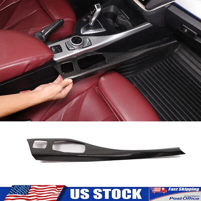 ABS Carbon Fiber Center Console Trim Cover Fits BMW M240i Convertible F23 14-19 - Image 1 of 4