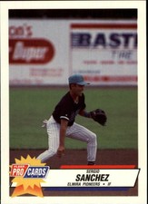 1993 Elmira Pioneers Fleer/ProCards #3831 Sergio Sanchez