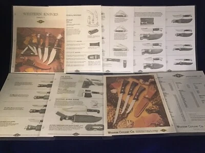 COPIA LAMINADA VINTAGE DE 9 PÁGINAS DE 1980 #51 CATÁLOGO DE CUCHILLOS CUBIERTOS CALIDAD OCCIDENTAL Foto 1 de 3